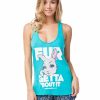 Clothing Vegan Scene Vegan Scene | Fur Getta 'Bout It Tank