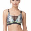 Clothing Gypsy05 Sports Bras | Tulipe Active Bralette Charcoal/Lime