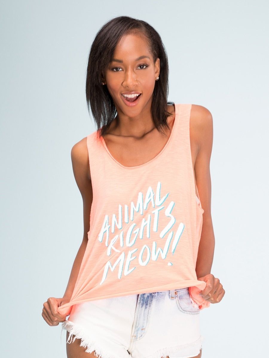 Clothing Vegan Scene Vegan Scene | Animal Rights Meow Tank