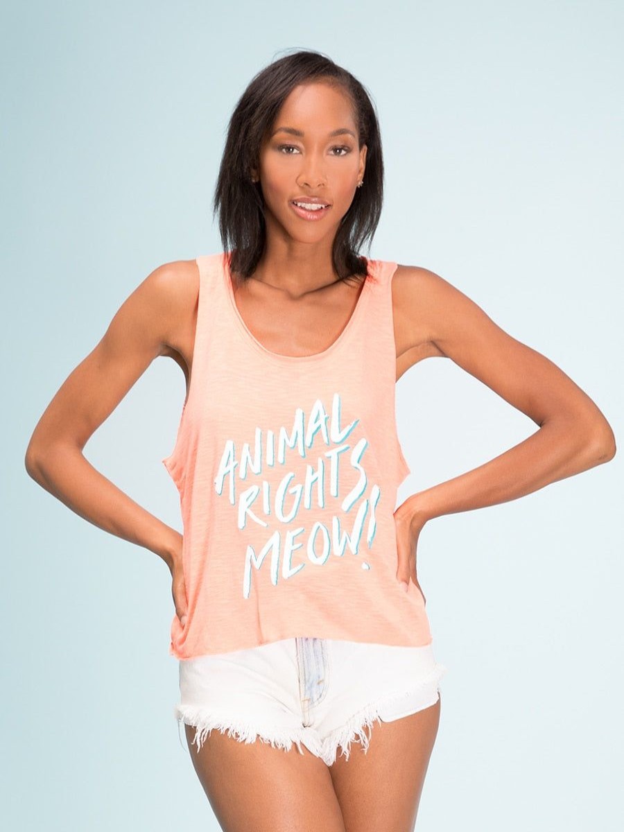 Clothing Vegan Scene Vegan Scene | Animal Rights Meow Tank