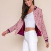 Clothing Legends & Vibes Jackets + Coats | Paloma Floral Bomber Jacket