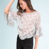 Clothing Legends & Vibes Blouses | Park Butterfly Top