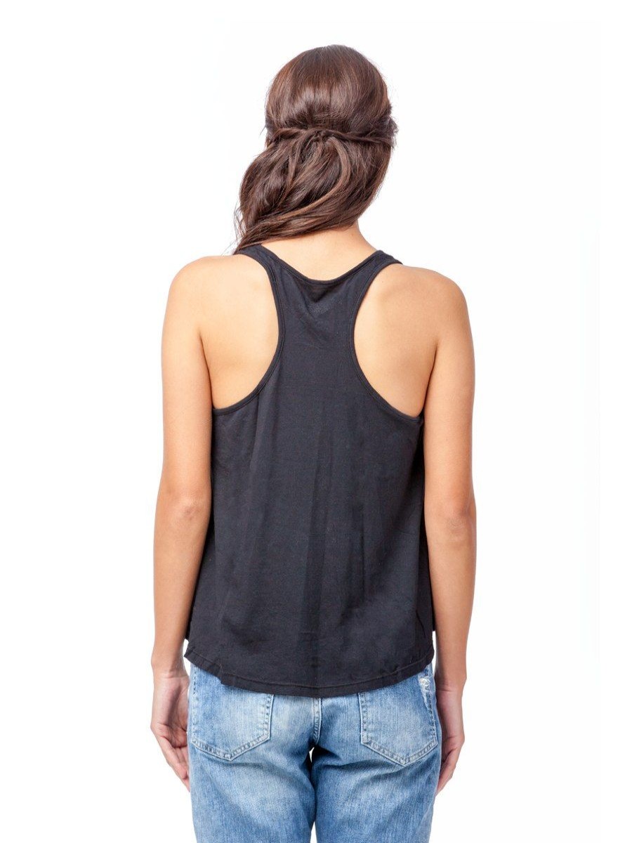 Clothing Vegan Scene Graphic Tanks | Hashtag #Vegan Flowy Tank