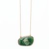 Accessories Avindy Necklaces | Chrysoprase Slice Necklace