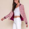 Clothing Legends & Vibes Legends & Vibes | Paloma Floral Bomber Jacket