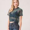 Clothing Legends & Vibes Legends & Vibes | Marco Iridescent Sheer Top