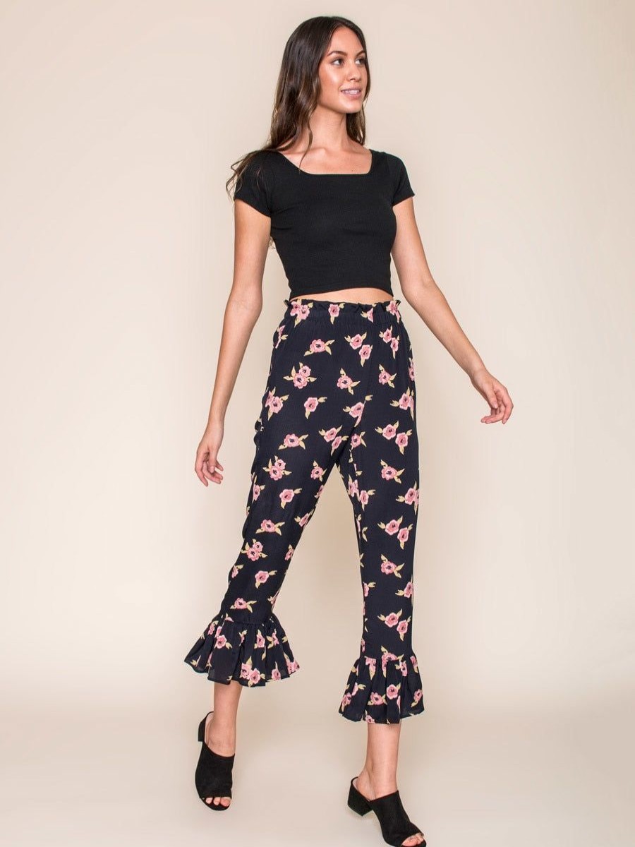 Clothing Legends & Vibes Legends & Vibes | Palms Ruffle Pant