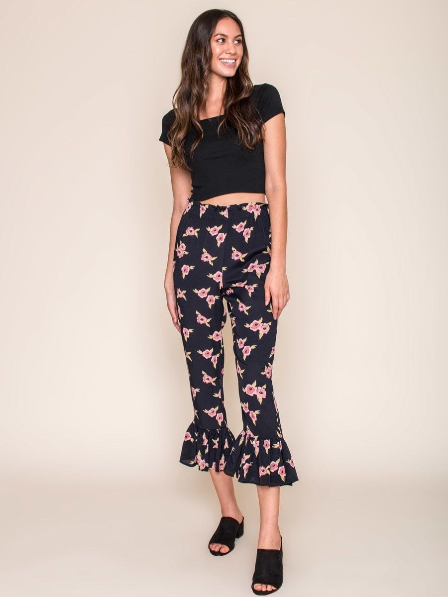 Clothing Legends & Vibes Legends & Vibes | Palms Ruffle Pant