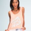 Clothing Vegan Scene Graphic Tanks | Animal Rights Meow Tank