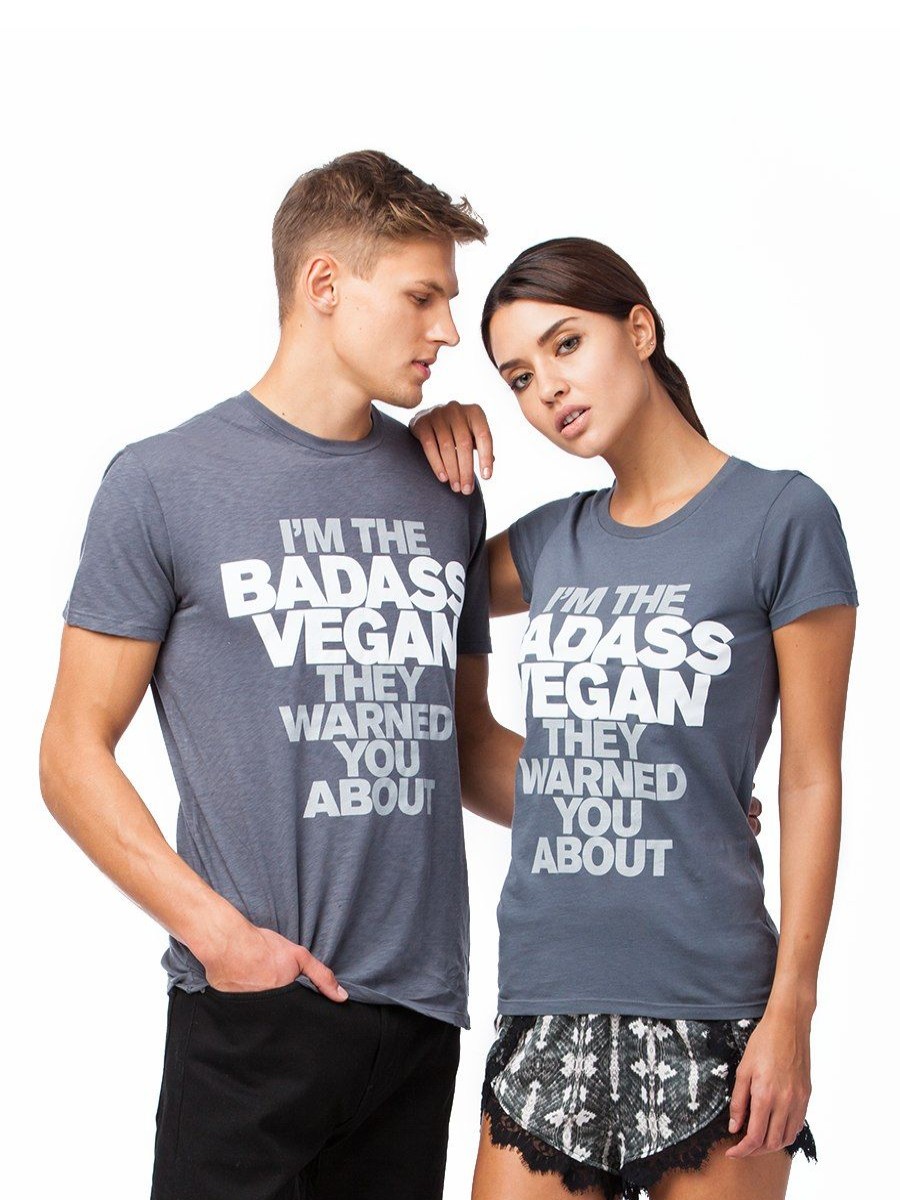 Clothing Vegan Scene Vegan Scene | I'M The Badass Vegan They Warned You About Unisex Tee